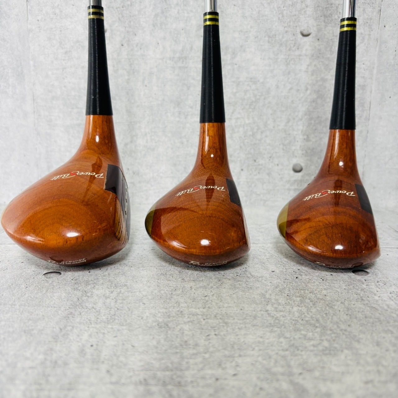 H&B Power Bilt パワービルト プロソニック パーシモンウッド  1W 3W 4W メンズ ゴルフ クラブ ウッド  初心者 入門 H&B Power Bilt パワービルト プロソニック パーシモンウッド 1W