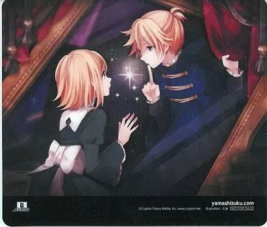 [Used] Mouse Pad Kagamine Rin & Kagamine Len Mouse Pad “CD Hitoshizuku x Yama △ feat. Kagamine Rin Kagamine Len Endless Roll” Limited Quantity Enclosed Bonus