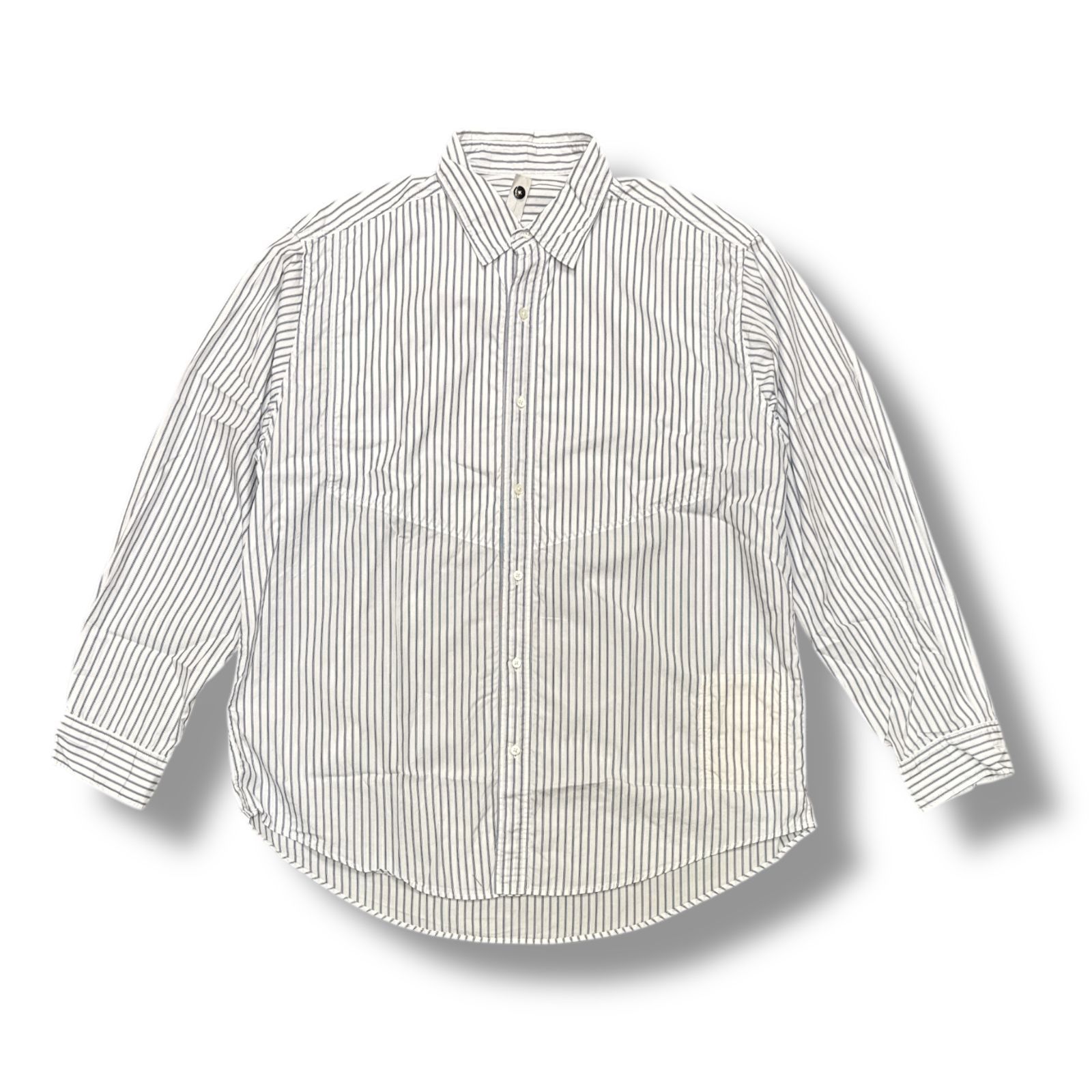 参考上代34100円 未使用品 ISSUETHINGS STRIPE L/S SHIRT 参考上代34100円 未使用品 ISSUETHINGS STRIPE L/S SHIRT
