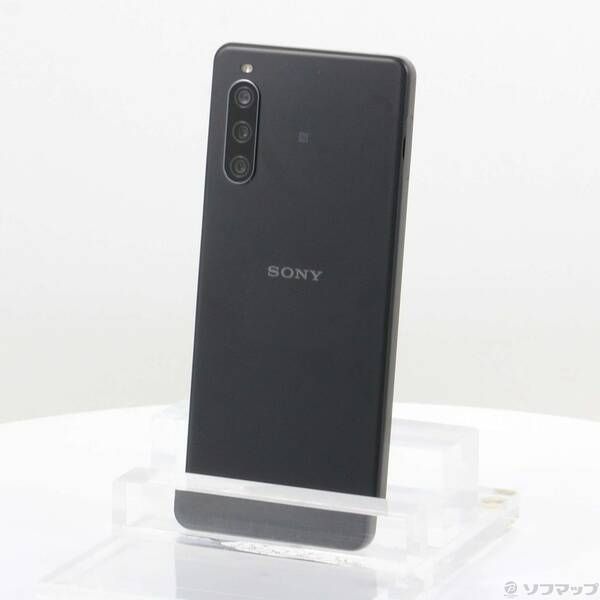 〔 〕Xperia 10 IV 128GB ブラック XQ-CC44 SIMフリー 258