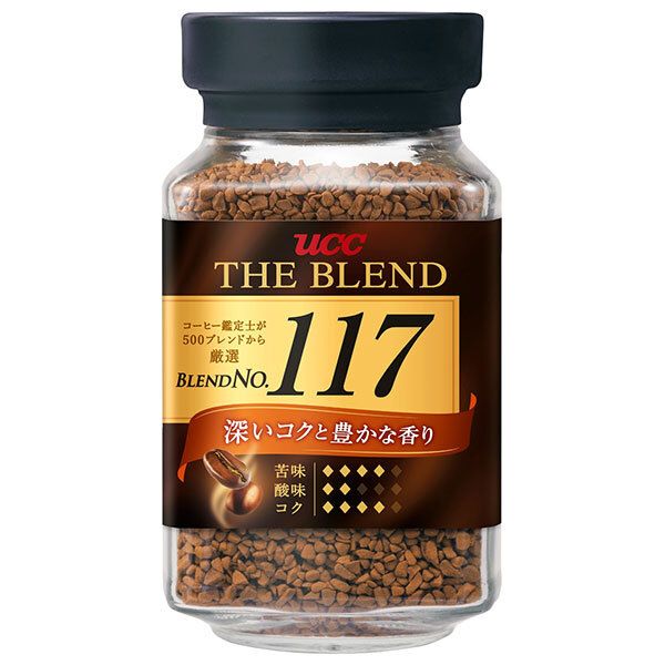 UCC ザ ブレンド117 90g瓶×12本入× 2ケース ｜ インスタントコーヒー ブレンド 珈琲