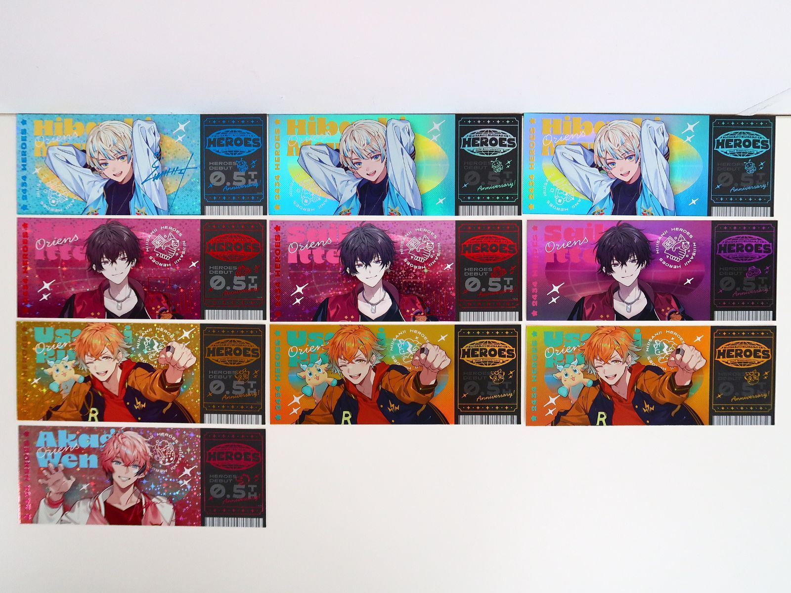 佐伯イッテツ　チケット風カード　オリエンス サイン入り・ノーマル】佐伯イッテツ チケット風カード - メルカリ