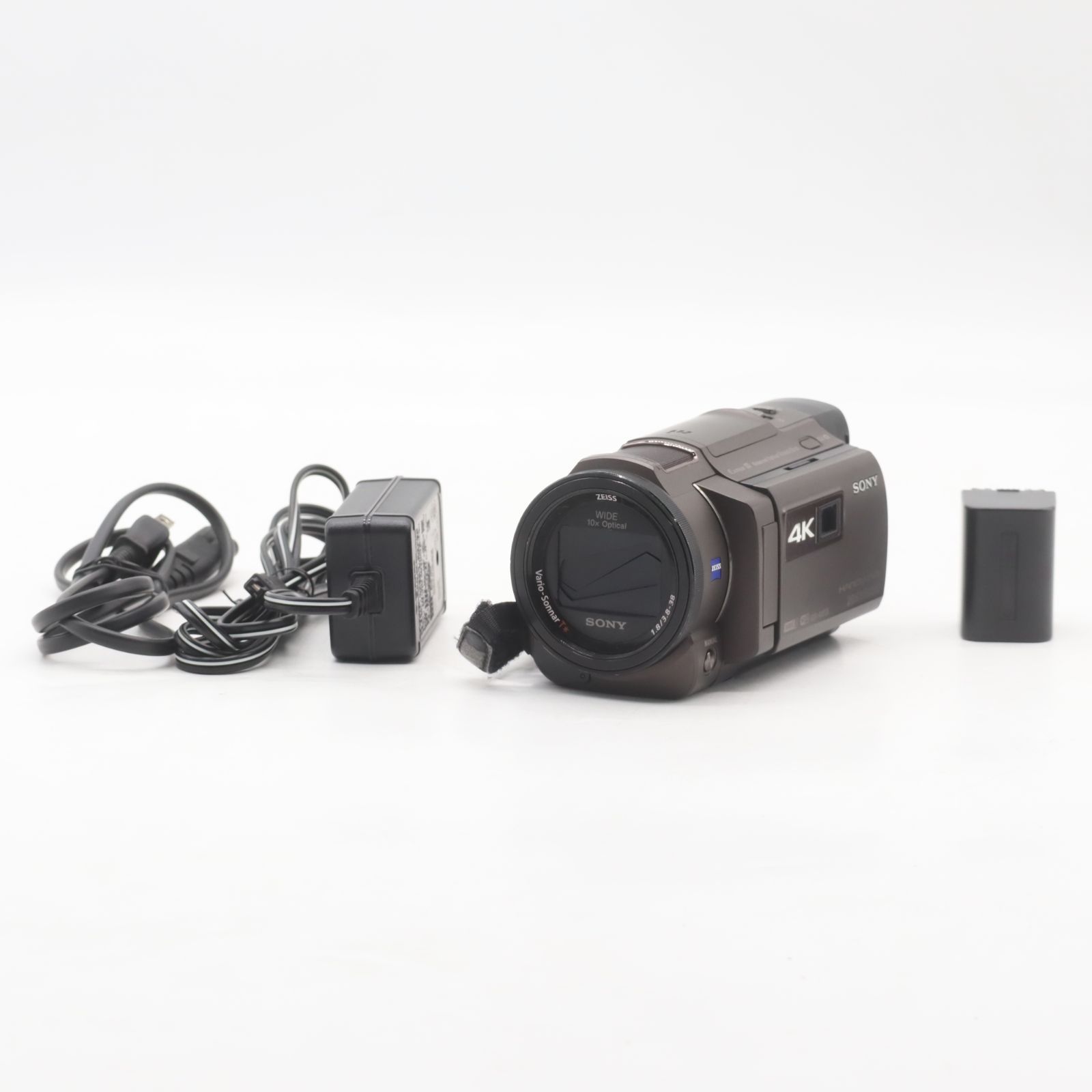 SONY 4Kビデオカメラ Handycam FDR-AXP35 ブロンズブラウン 光学10倍 FDR-AXP35-TI 4556
