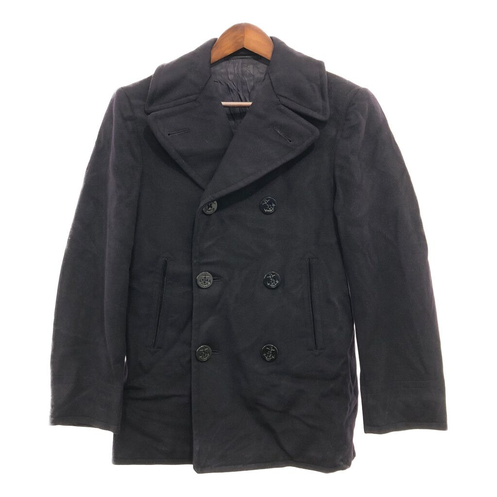 60年代 米軍実物 U.S.NAVY ウール ピー コート ヴィンテージ