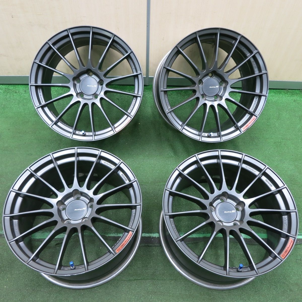 送料無料* キレイ☆Racing R ENKEI RS05RR ホイール 18インチ 18×9J PCD114.3/5H エンケイ  レーシングR☆4061704NJホ - メルカリ