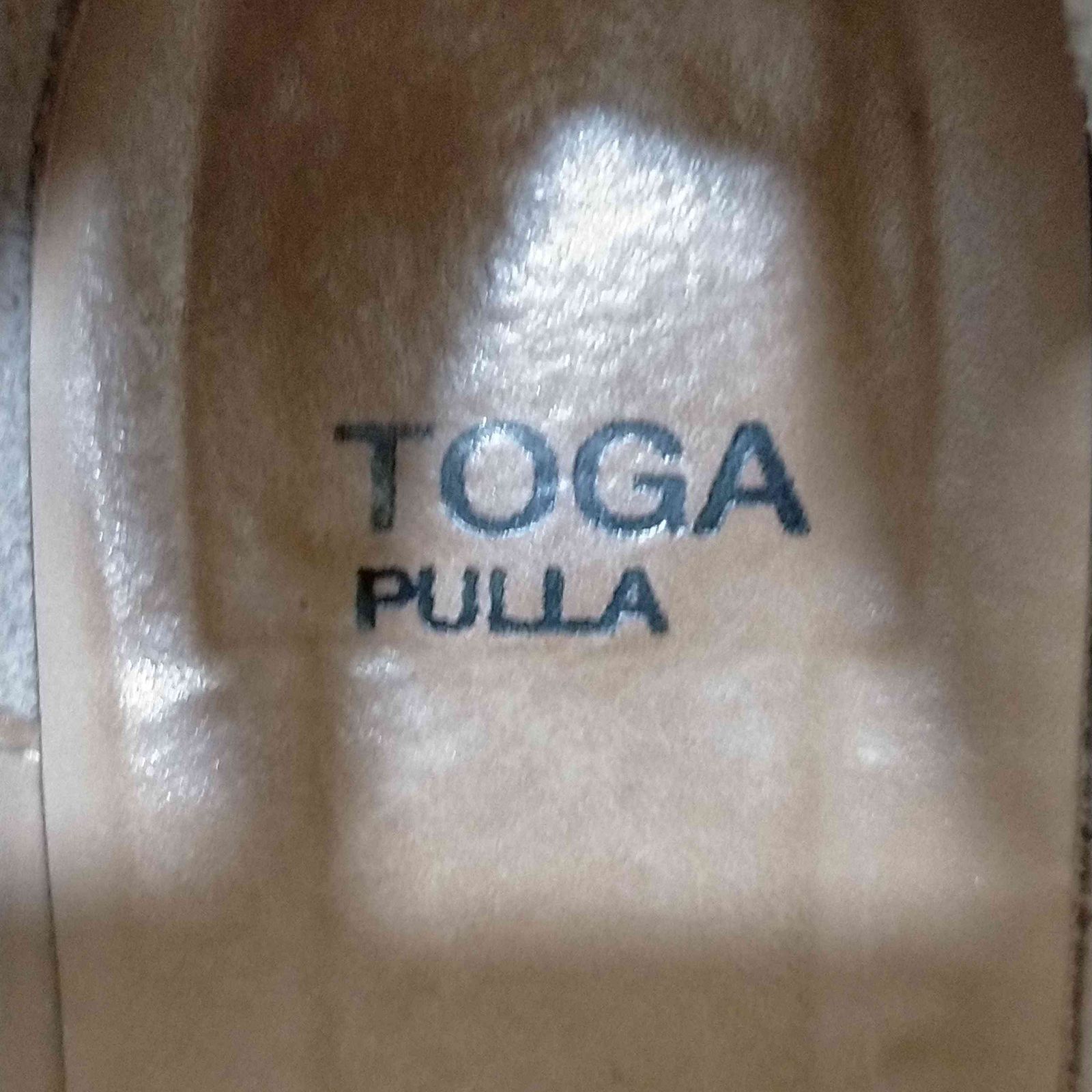 トーガプルラ TOGA PULLA ウエスタンショートブーツ レディース JPN：38