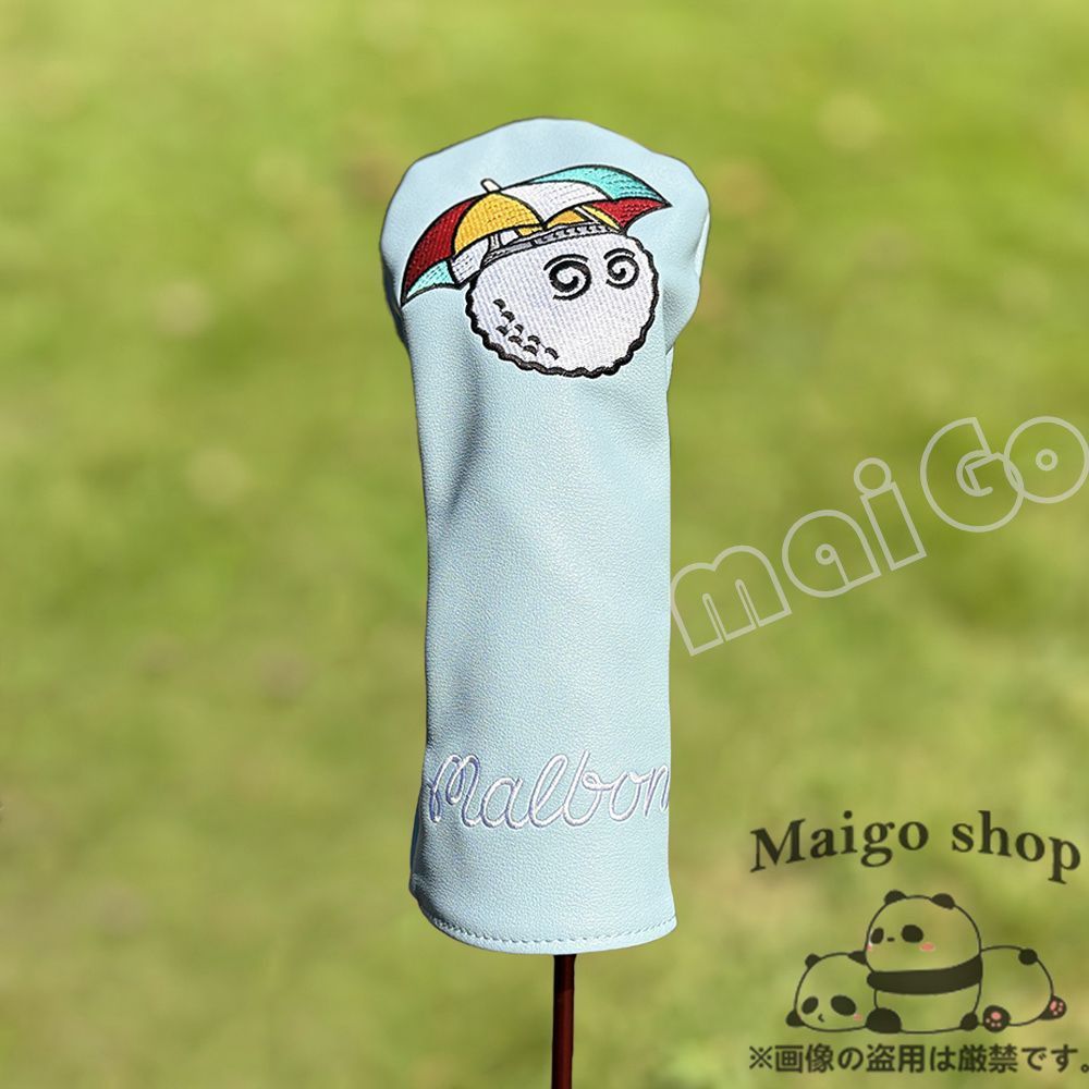マルボンゴルフ Malbon ヘッドカバー 4個セット クラブカバー マルボン