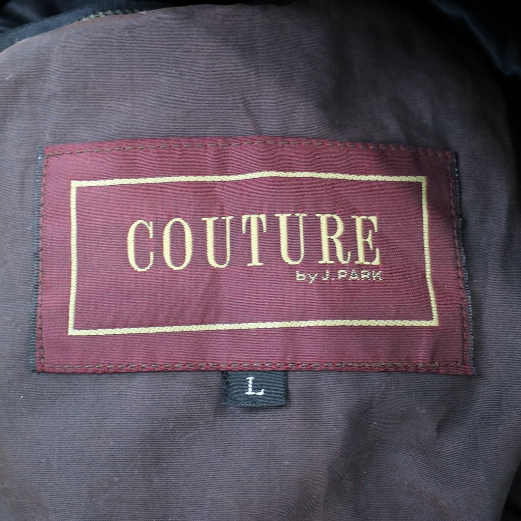 COUTURE レザージャケット 防寒 アメカジ フルジップ ミドル丈