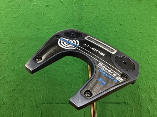 オデッセイ Ai-ONE SQUARE 2 SQUARE 7 33インチ パター PT STROKE LAB 90 スチール フレックスその他 メンズ 男性用 右利き 右用 Cランク ゴルフクラブ