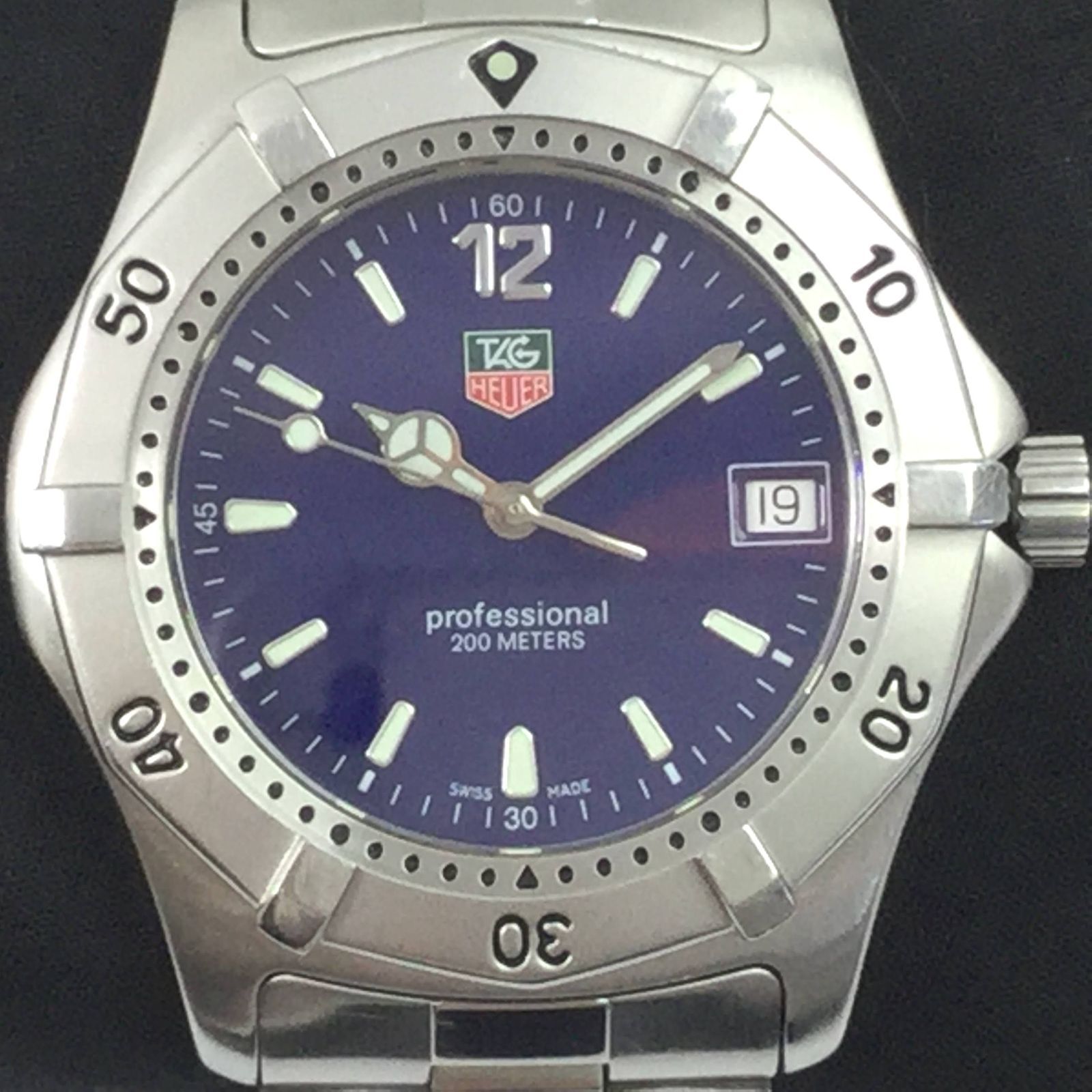 タグホイヤーTAG HEUER　ブルー文字盤  WK1113-0 メンズ