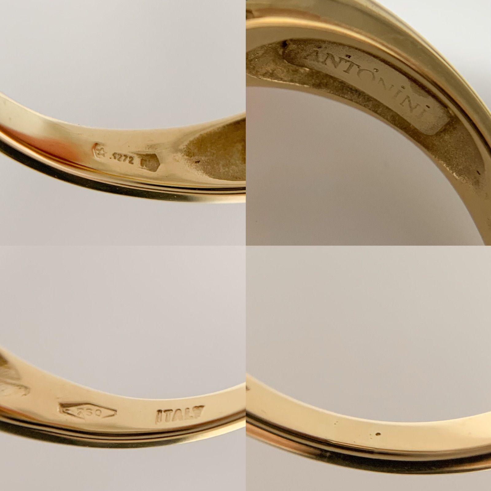 中古】アントニーニ ANTONINI メノウ瑪瑙 750 リング K18 - メルカリ 