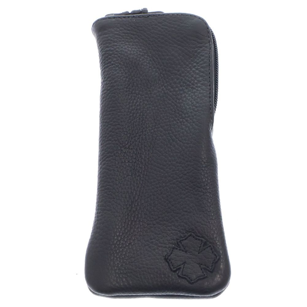 CHROME HEARTS (クロムハーツ) アイウェアケース ダガージップ 眼鏡ケース ブラック