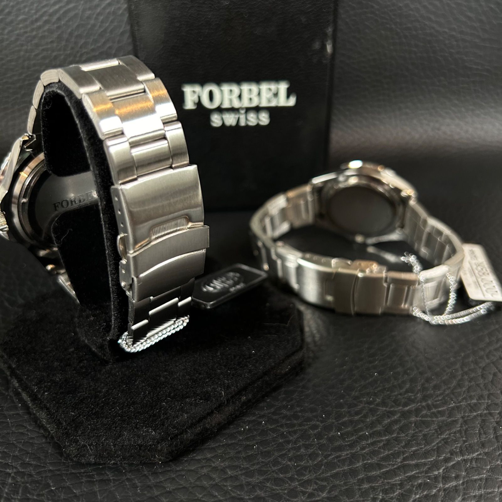 天然ダイヤモンド鑑定書付》フォーベル FORBEL 腕時計 ペアウォッチ
