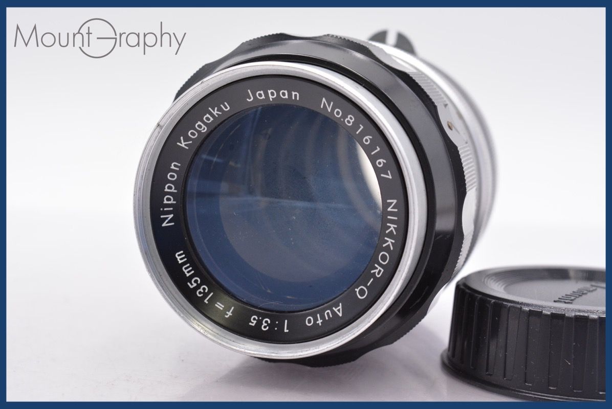 実用 ニコン Nikon NIKKOR-Q Auto 135mm F3.5 非Ai 後キャップ付 完動 同梱可 mj5104