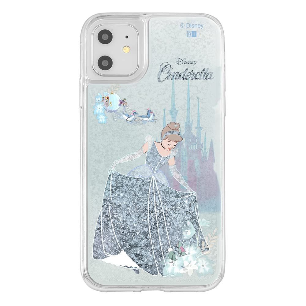 【特価商品】イングレム iPhone 11 / XR / 『ディズニーキャラクター』/ラメ グリッターケース / シンデレラ_ブルードレス IJ-DP21LG1S/CN6