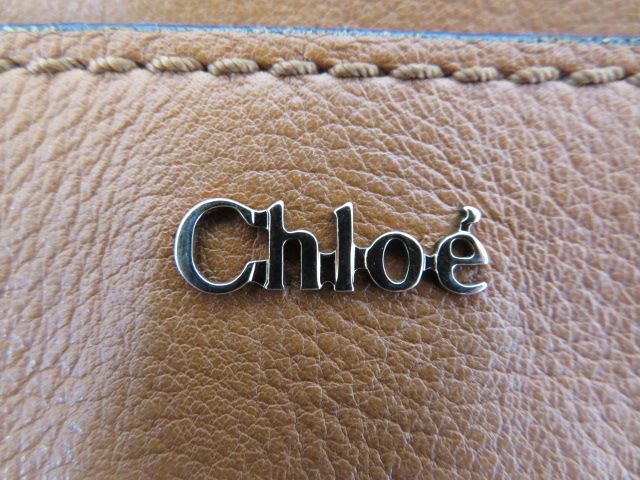 M04 Chloe クロエ エルシー ターンロック金具 レザー 2WAYバッグ