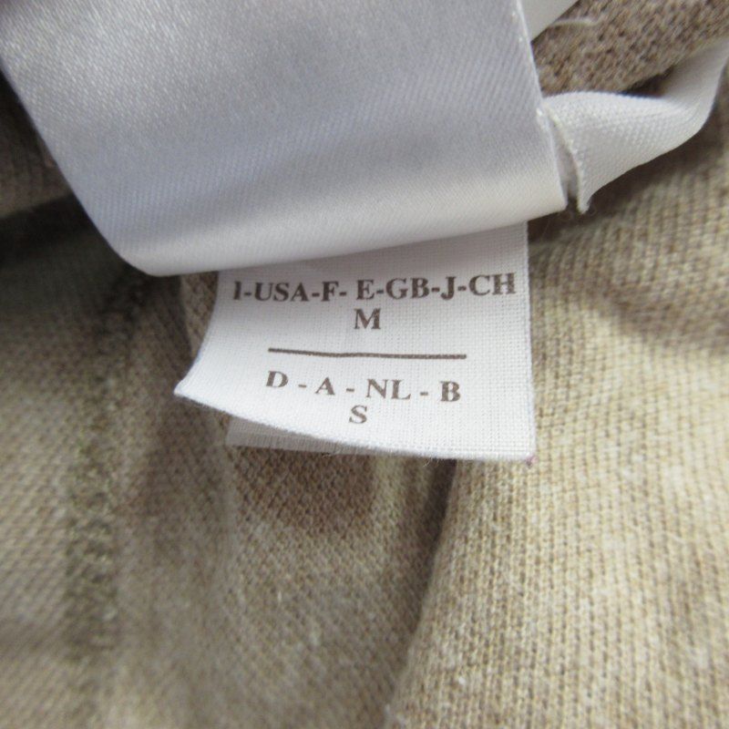 美品 ブルネロクチネリ 高級コットンポロシャツ 半袖 ベージュ イタリア製 BRUNELLO CUCINELLI - 【中古】ブルネロクチネリ Brunello