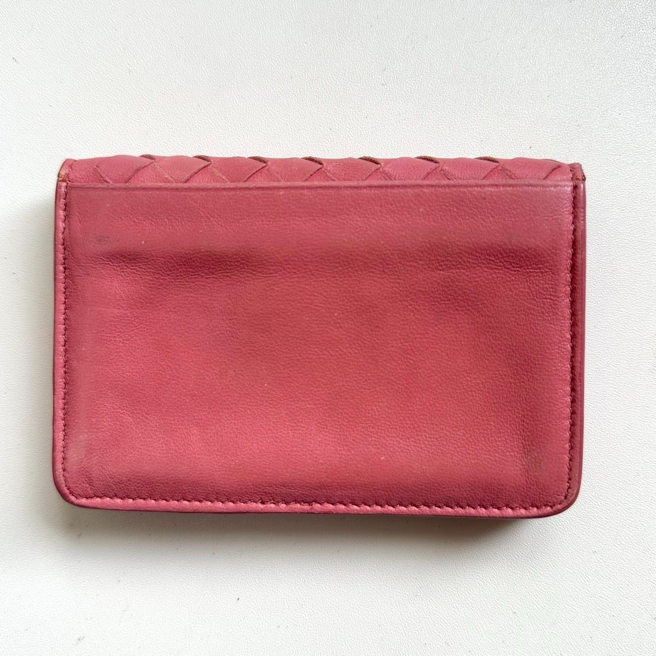 ボッテガヴェネタ BOTTEGA VENETA 名刺入れ ピンク - Mercari