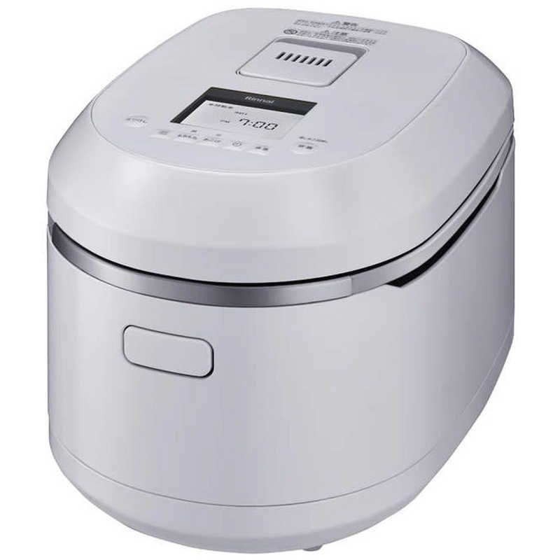 送料無料 ♥ 未開梱 リンナイ Rinnai ガス炊飯器 0.5~5.5合 直火匠 電子ジャー付 タイマー付 都市ガス12 13A マッドホワイト RR-055MTT MW