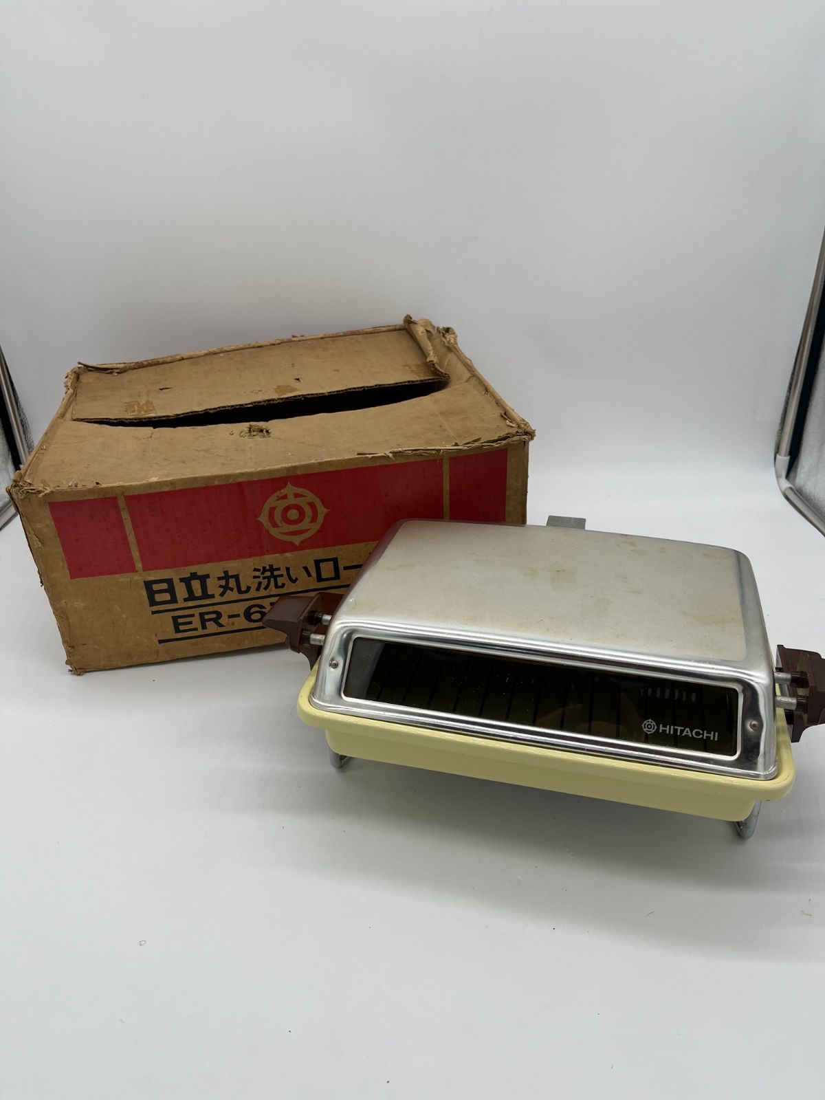 日立 HITACHI 丸洗いロースター ER-671 600W ロースター 魚 パン