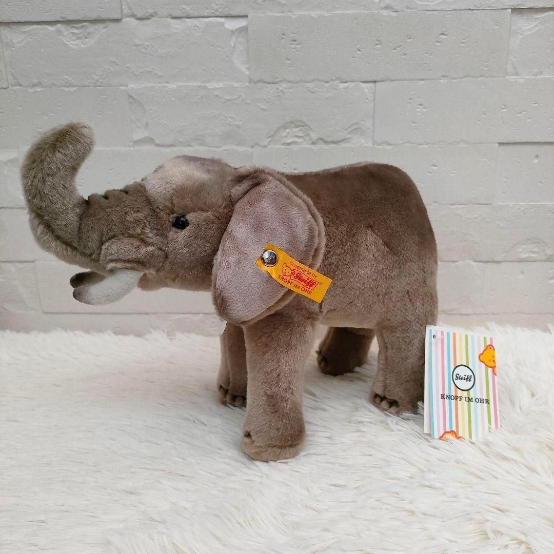 希少商品❤Steiff シュタイフ ゾウのザンブー ぬいぐるみ プレゼントドイツ 希少商品❤Steiff シュタイフ ゾウのザンブー ぬいぐるみ
