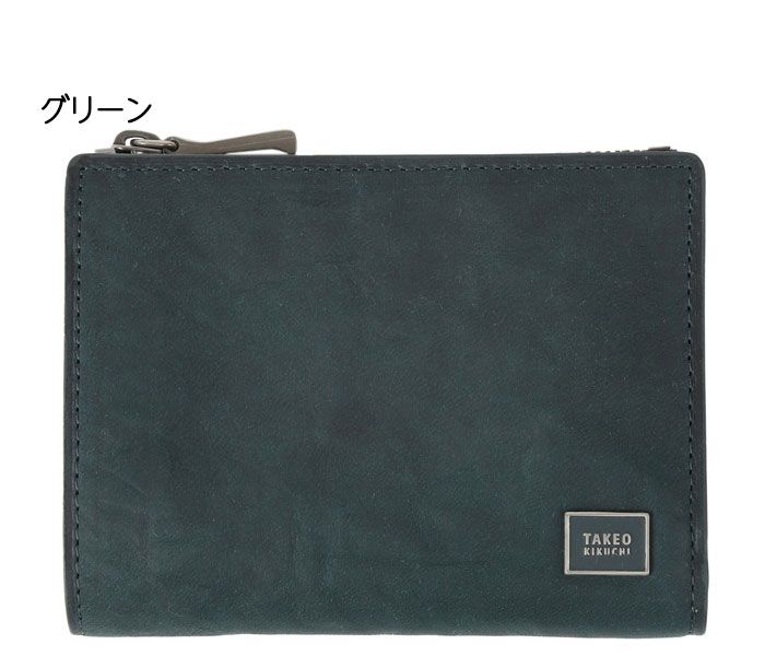 TAKEO KIKUCHI タケオキクチ タケオ キクチ タロン 二つ折り財布