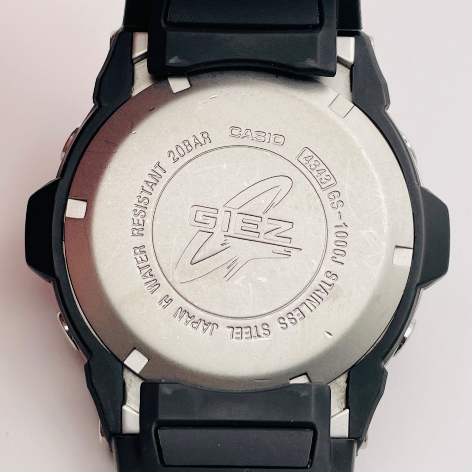 T532）良品 正常稼動 CASIO カシオ 電波ソーラー G-SHOCK GIEZ ジーズ