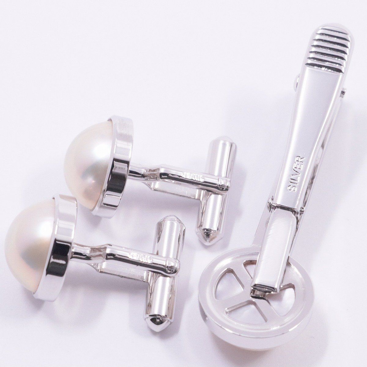 TASAKI 田崎 真珠 パール マベパール カフス ネクタイピン TASAKI