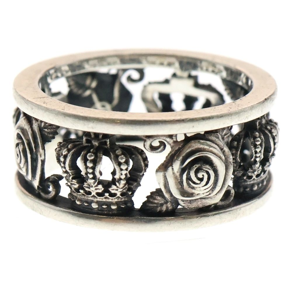 ジャスティンデイビス マイラブ　シルバーリング　クラウン　12号　シルバー925 ジャスティンデイビス マイラブ シルバーリング クラウン 12号