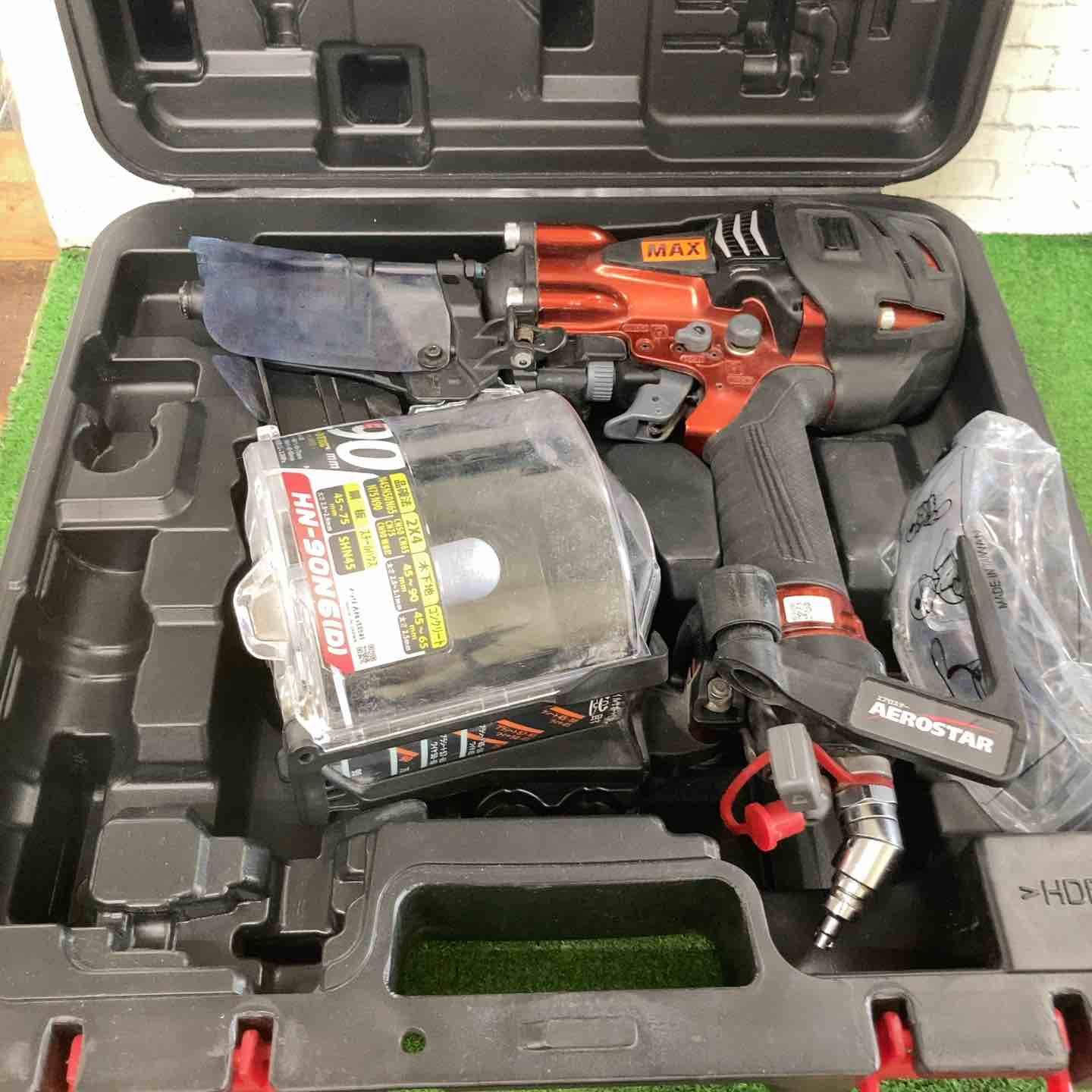 マックス MAX 高圧エア釘打ち機 HN-90N6 D -R 町田店