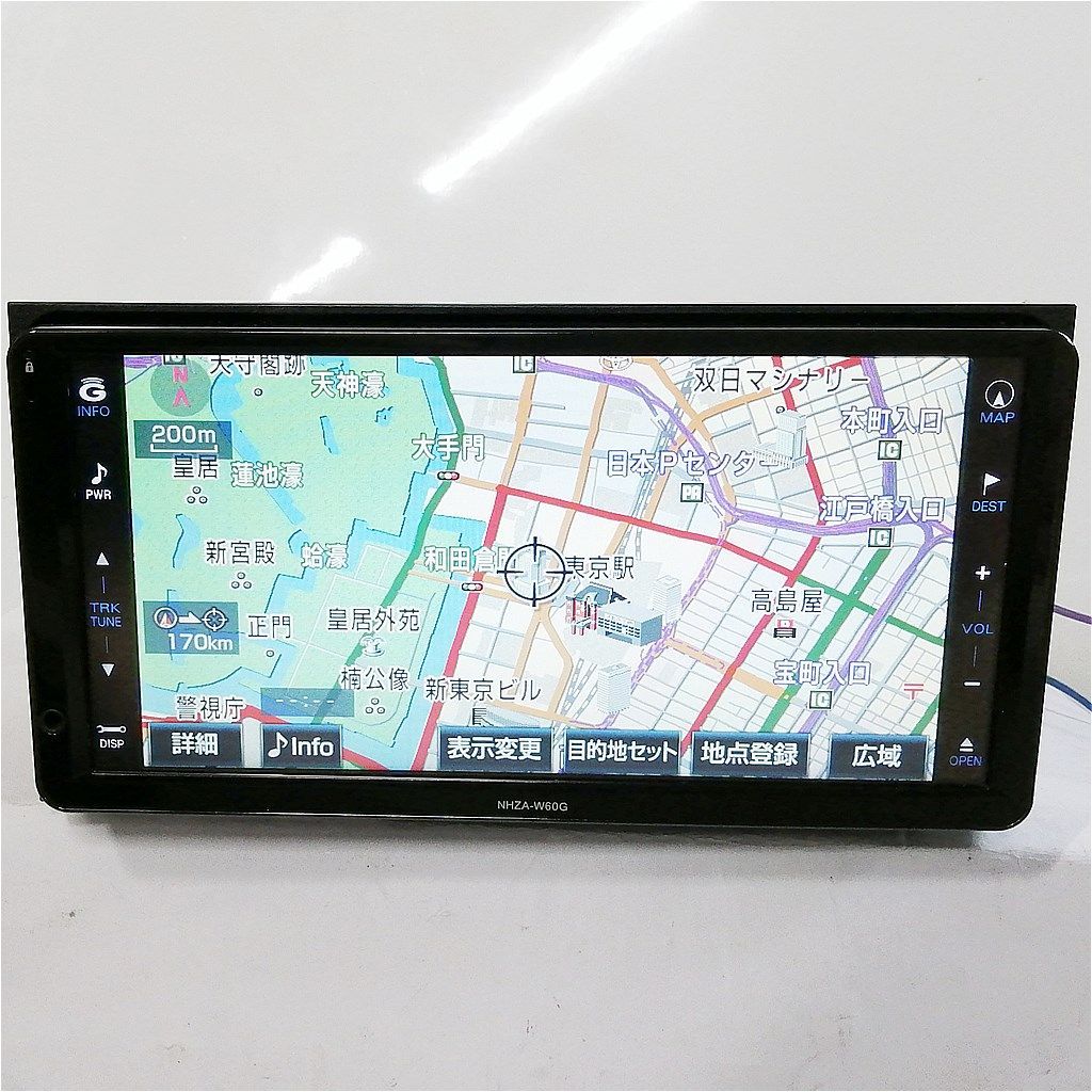 7インチ HDDナビ NHZA-W60G ☆良品☆ NHZNーW60G（地図 2010年04月版）トヨタ純正ナビ ②
