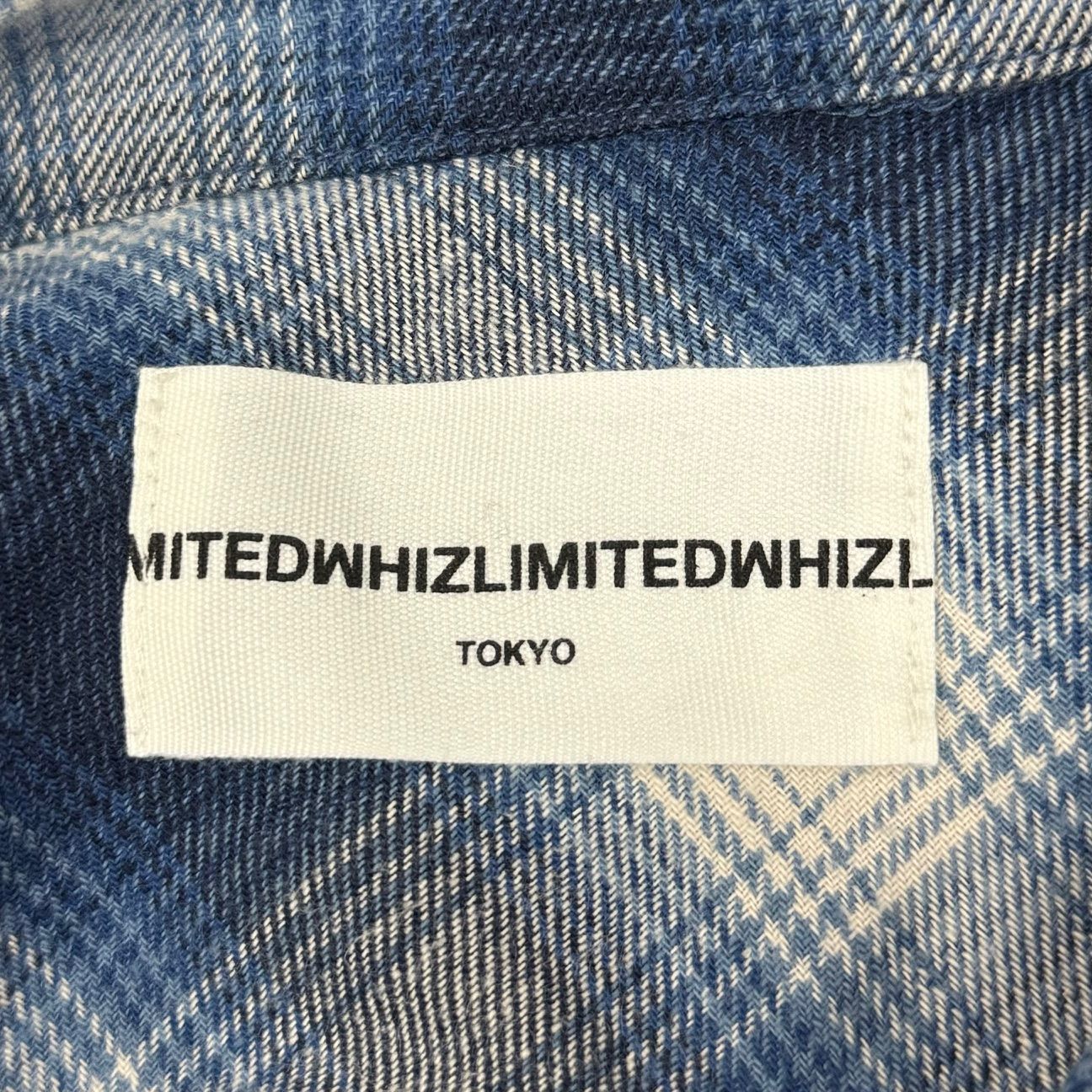 定価25300円 WHIZ LIMITED 23SS OMBRE CHECK SHIRT オンブレー 