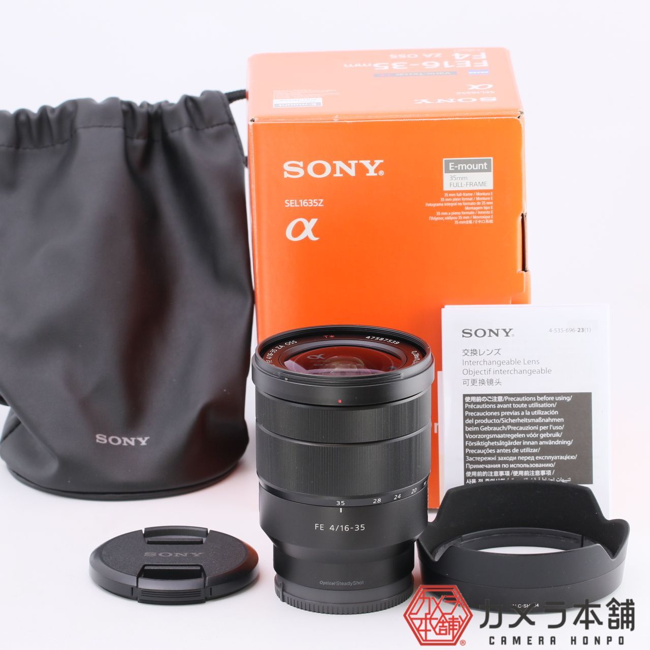 SONY Vario-Tessar T* FE 16-35mmF4 ZA OSS - カメラ本舗｜Camera