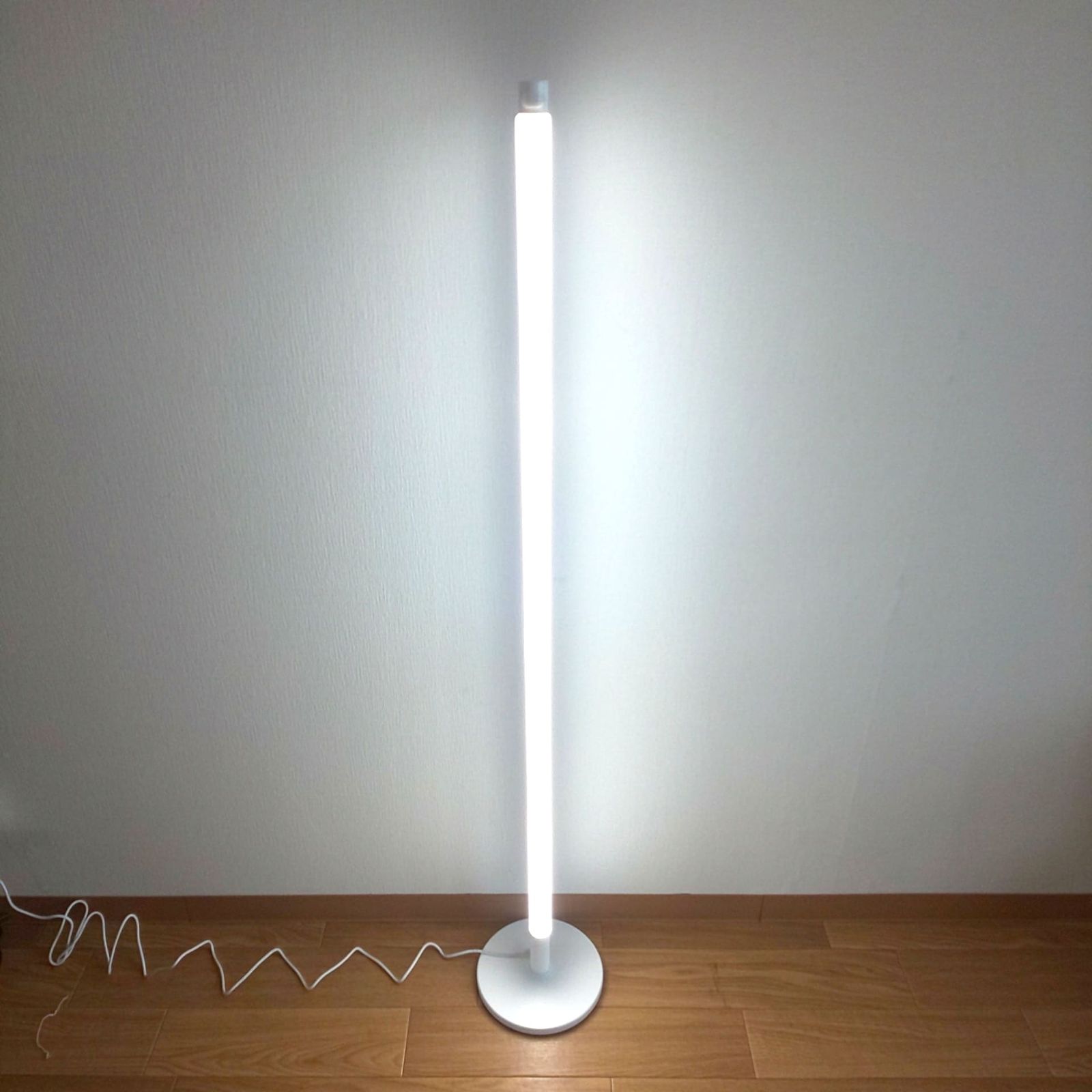 1232 【直接引き取り限定】 ニトリ LED フロアランプ YP001FL ホワイト