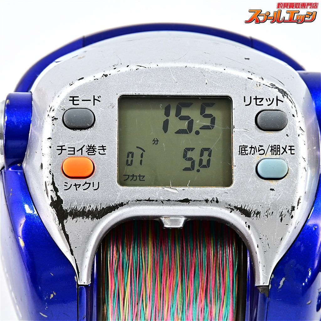 【ダイワ】 ハイパータナコン 500Fe 使用距離98.9km 使用183時間 DAIWA