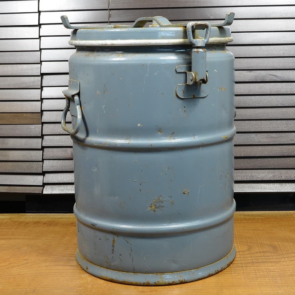 デンマーク軍放 フードコンテナ 保温コンテナ 容量25L グレー 難あり