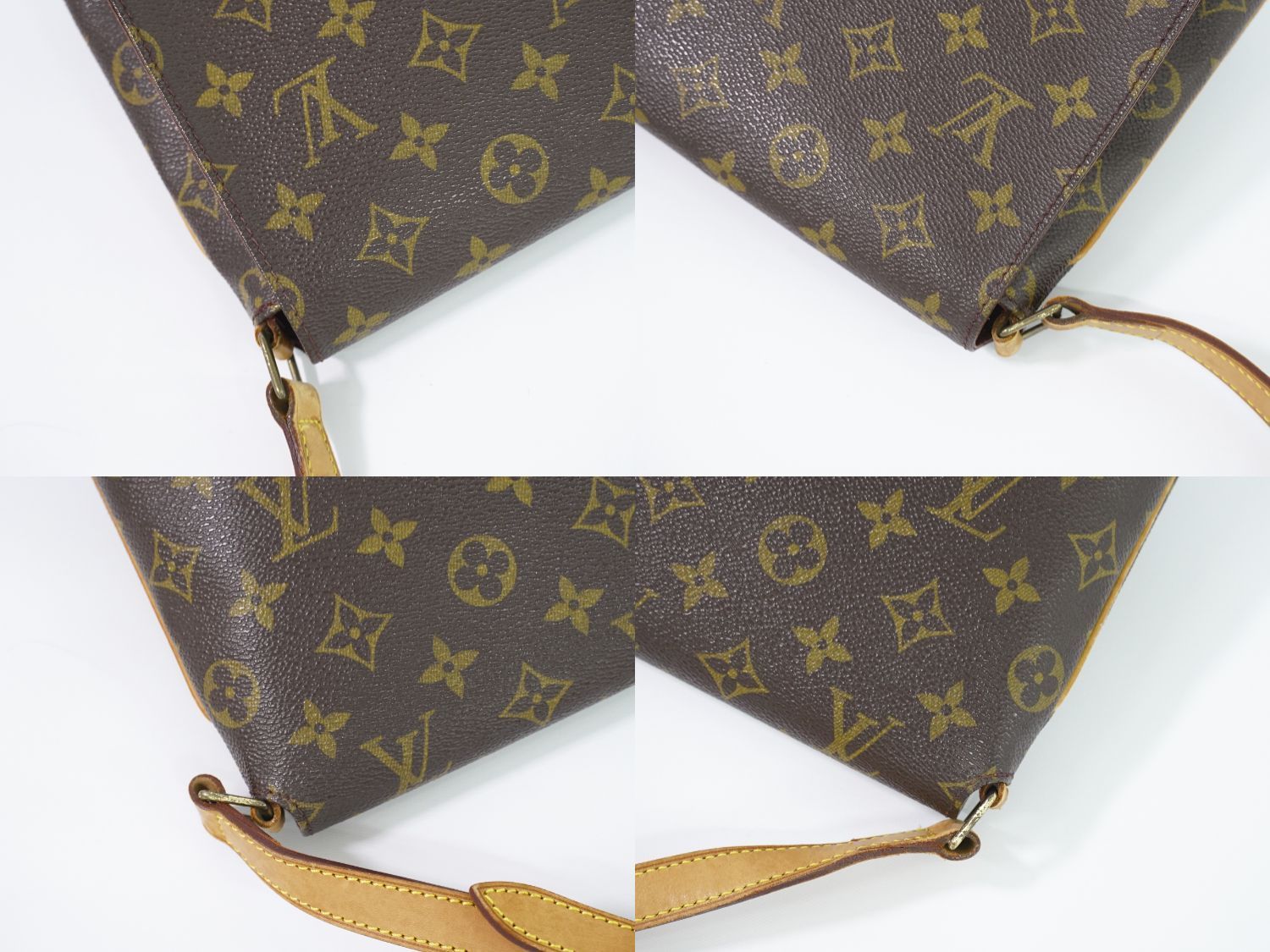 ルイヴィトン LOUIS VUITTON LV ミュゼットタンゴ ショート モノグラム