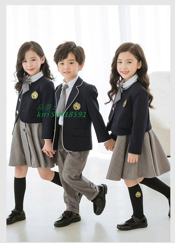  3点セット 秋冬服 学生服 子供制服 ワンピース ユニフォーム 入園 卒業式 キッズ 通園 受験 中学生 男の子 100 180 女の子 kni 5 a 418591 スーツ ブレザー フォーマル ドレス スーツ