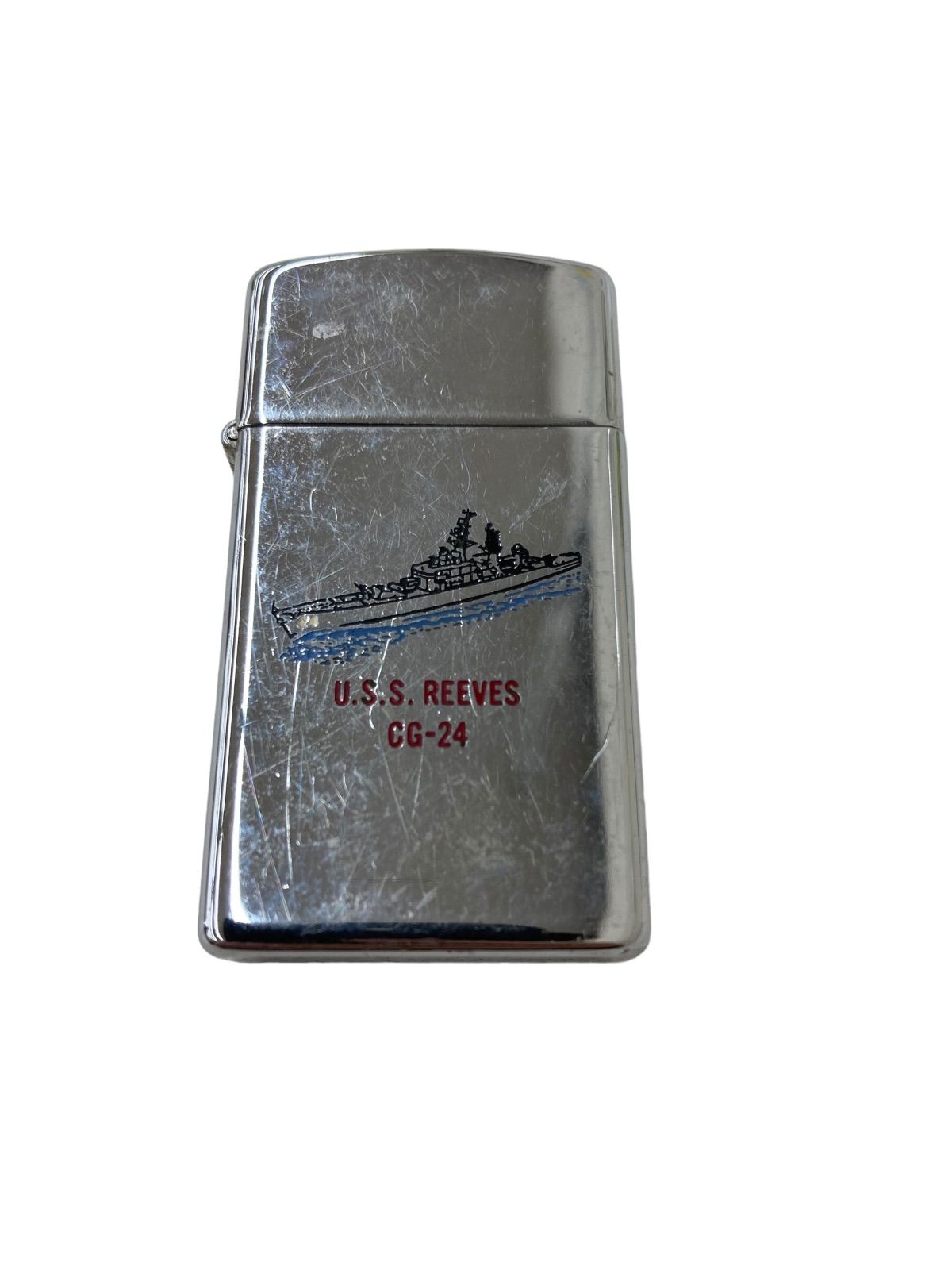 ZIPPO ジッポー U.S.S. REEVES CG-24 1980年 ☆動作未確認☆ - メルカリ