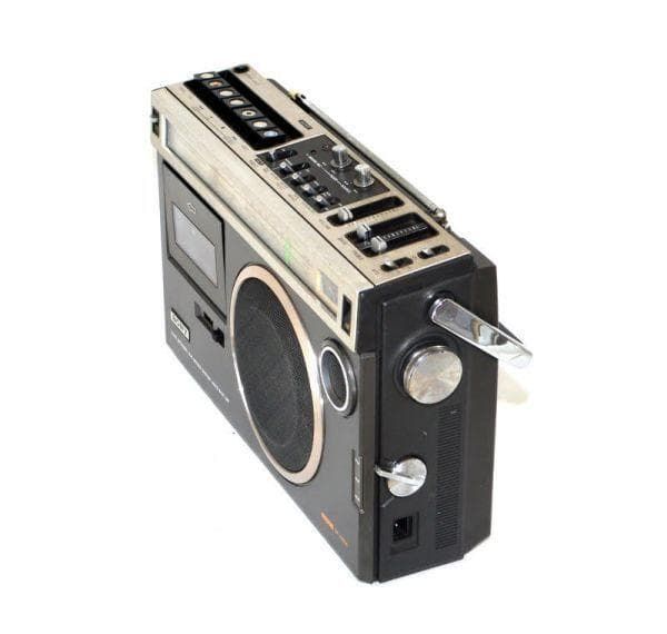 動作美品☆ SONY CF-1980 IIカセット動作 ラジオ受信OK ラジカセ