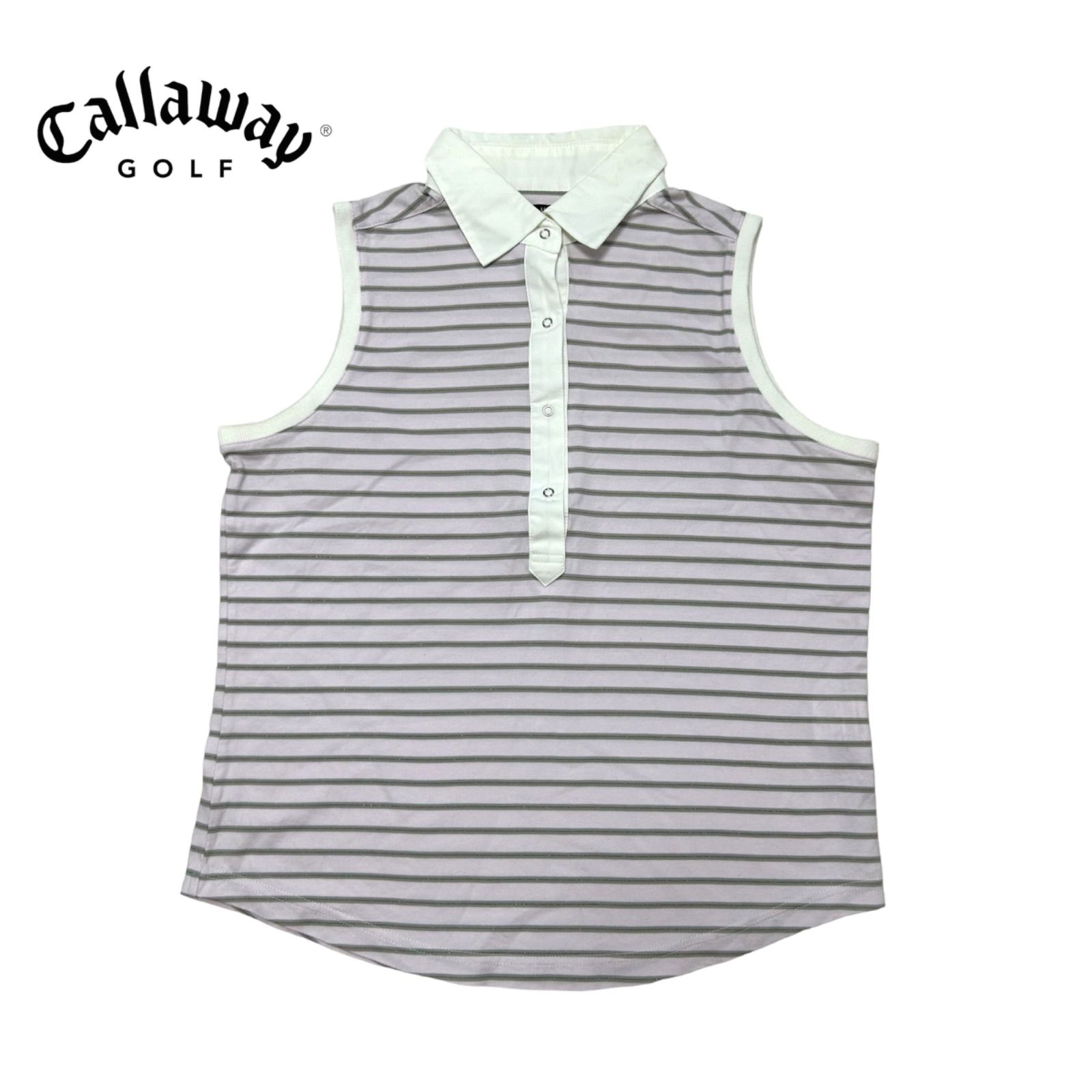79 Callaway GOLF ノースリーブ　ポロシャツ　L