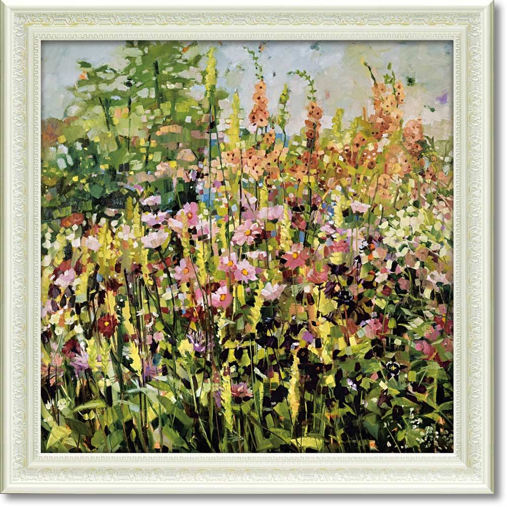 絵画 アン・マリー バトリン「スプリング コスモス」 アート