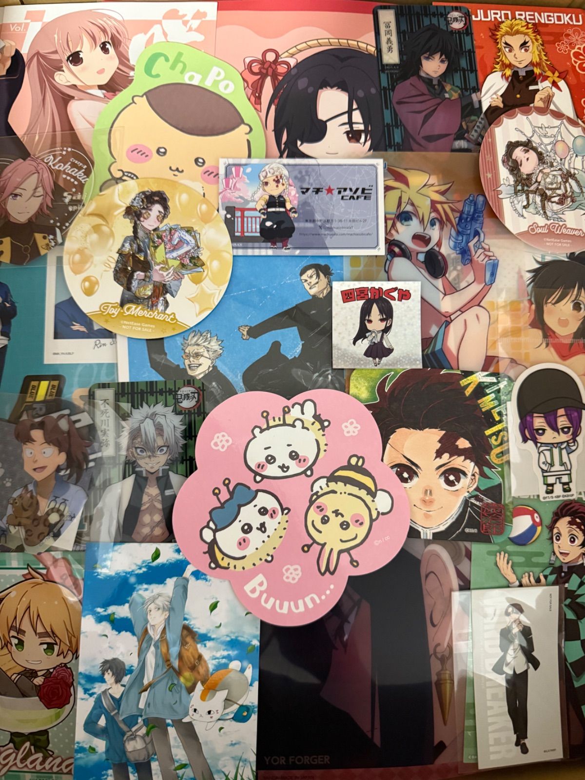 紙類 アニメ ゲーム まとめ売り 大量 コースター ポストカード