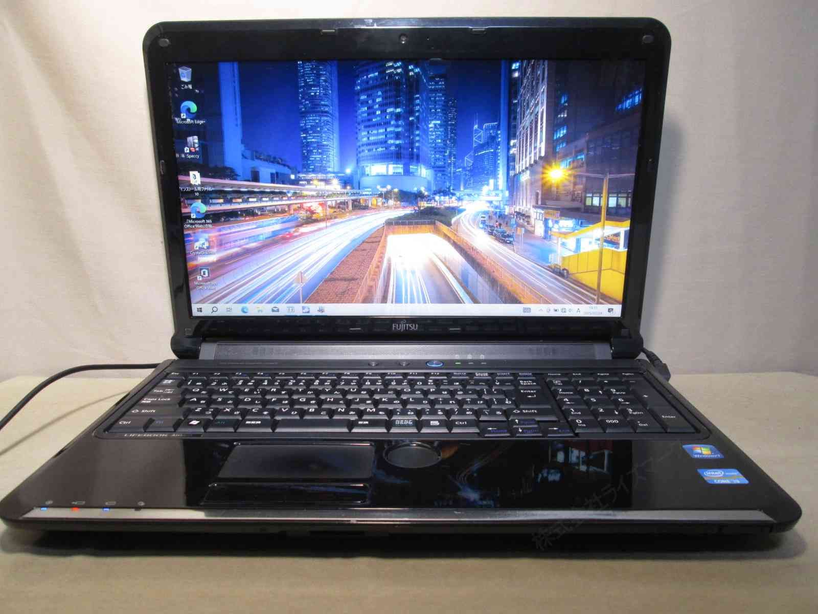富士通 FMV LIFEBOOK AH54/D【Core i3 2310M】 【Windows10 Home