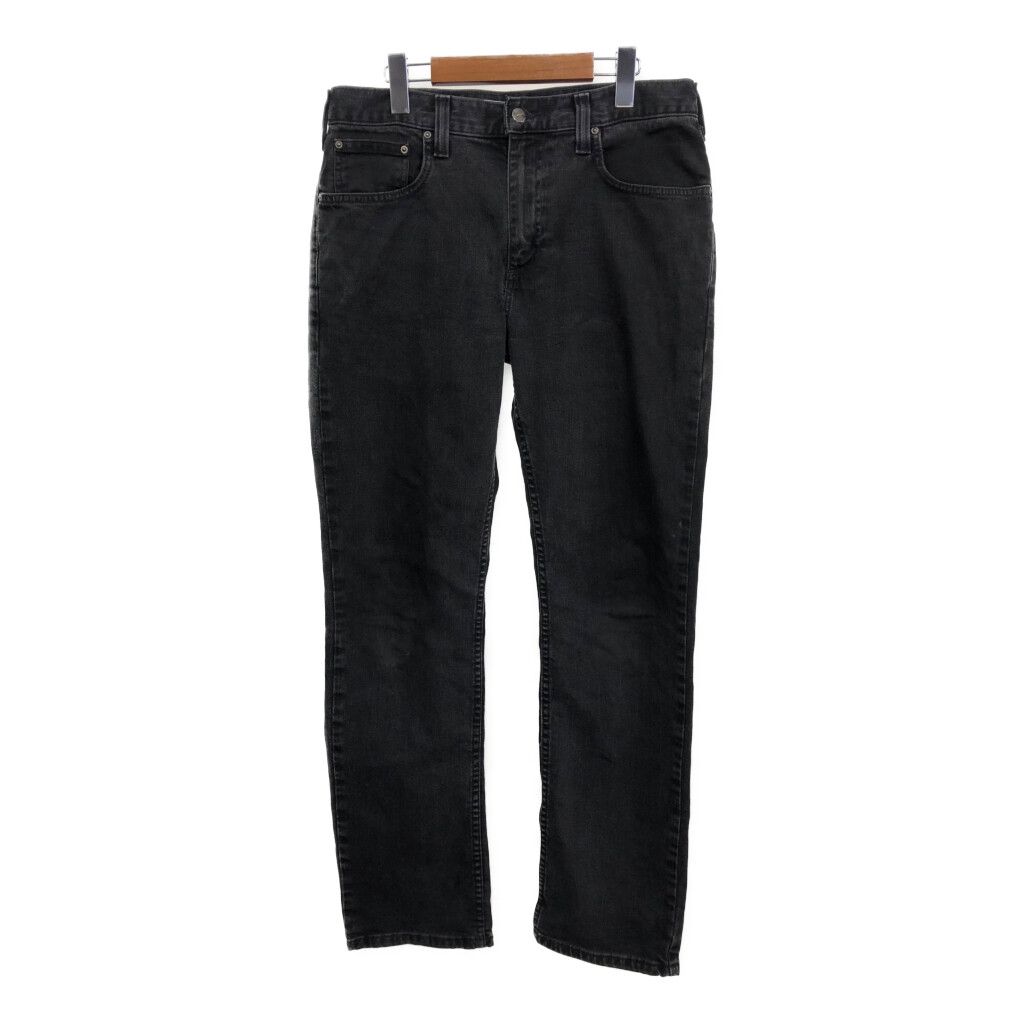 Carhartt カーハート デニムパンツ ワーク ブラック(メンズ) 中古 古着 S1248