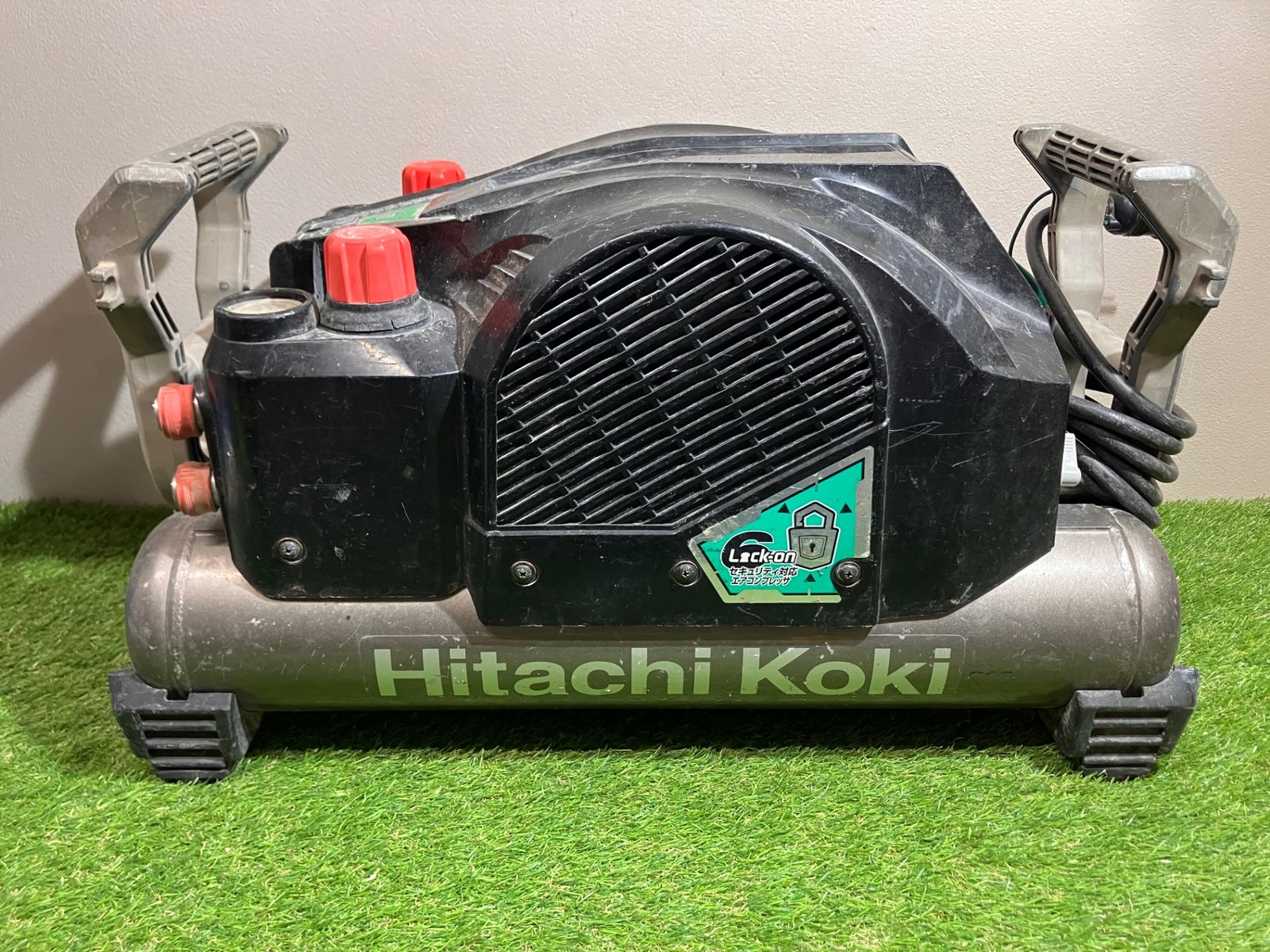 現状品 ハイコーキ HIKOKI 旧 日立工機 エアコンプレッサー EC1445H2 エア充填約8分 アクトツール富山店 BY