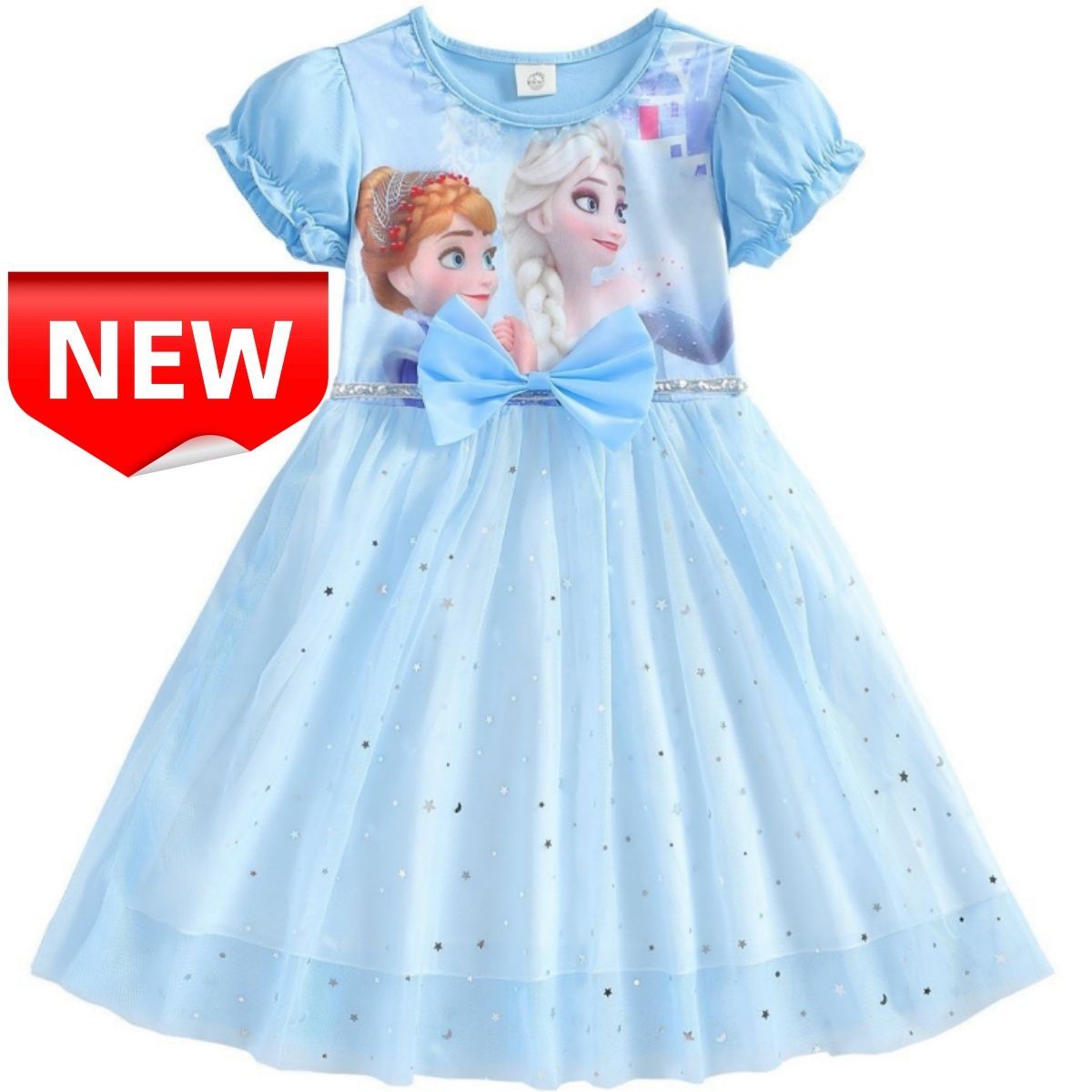 ⭐新品⭐アナと雪の女王 エルサ アナ プリンセス ワンピース 半袖 