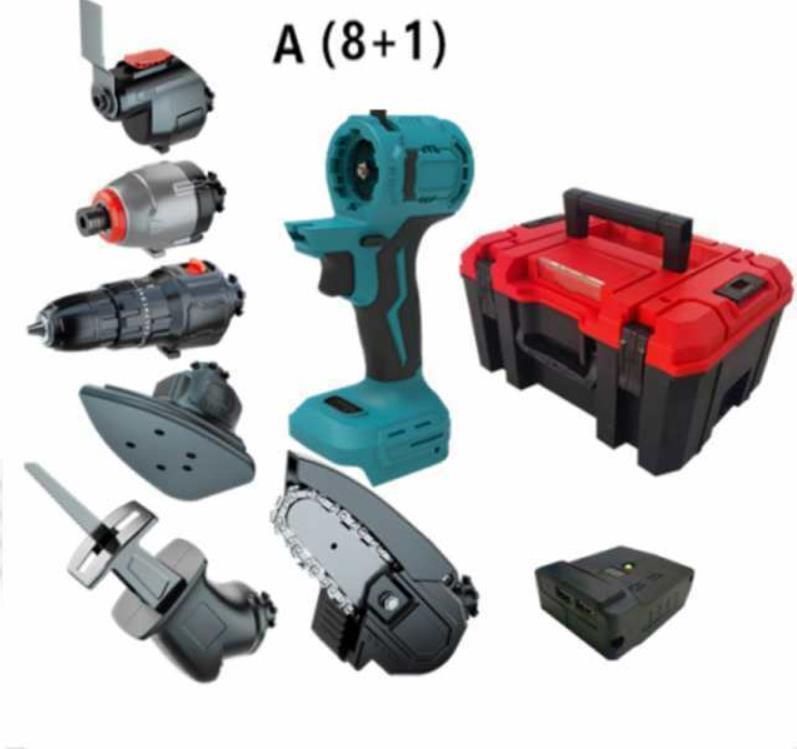 電動チェーンソー セット 充電式 コードレス 電動ハンマードリル ブロワー 高圧洗浄機 電動ドライバー剪定ばさみ 18Vマキタ併用 U138