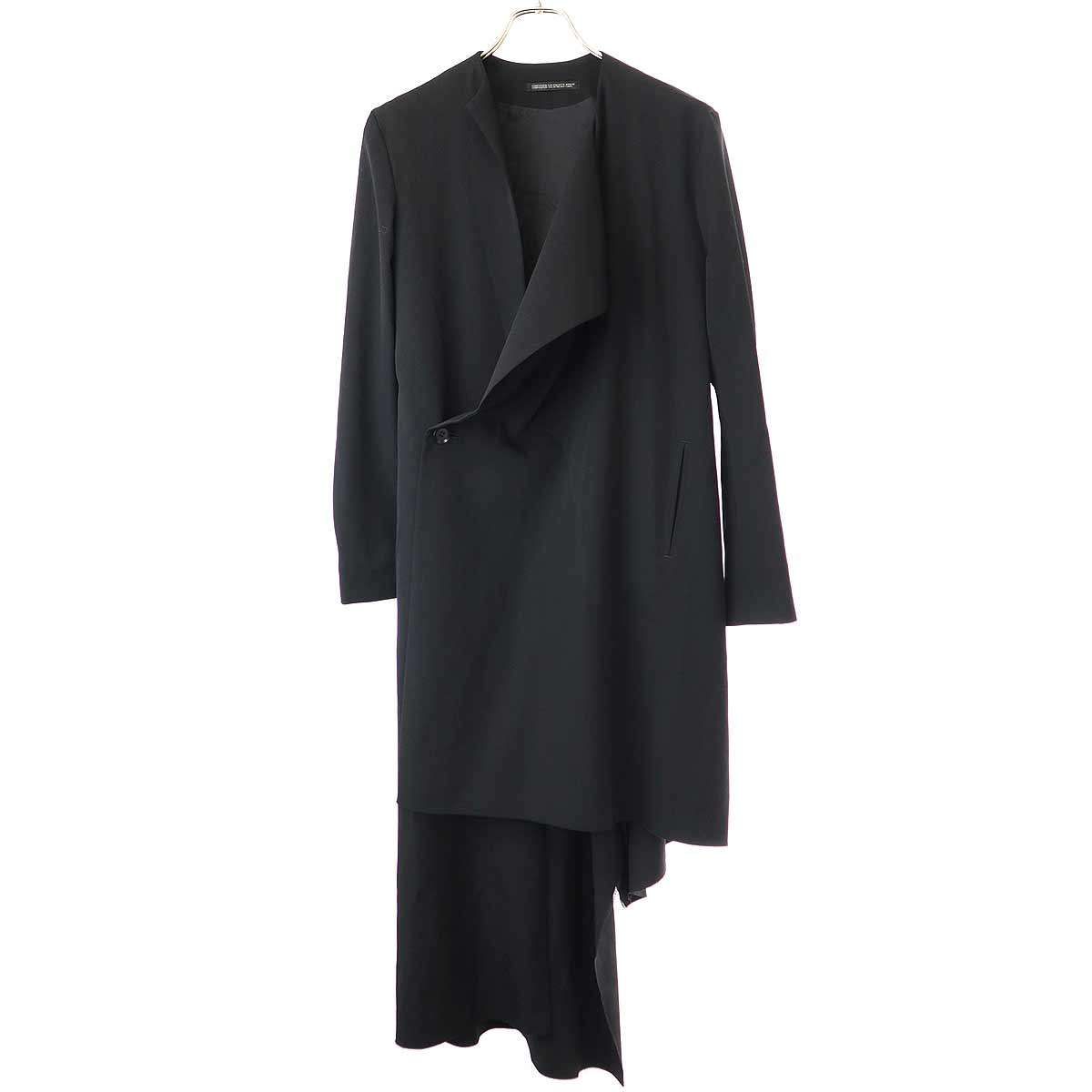 Yohji Yamamoto FEMME ヨウジヤマモト ファム 17AW ウールギャバジン 
