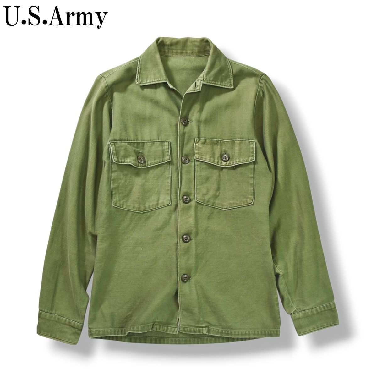 70sU.S.ARMYユーティリティシャツミリタリーシャツ緑カーキヴィンテージ 楽天市場】70s 77年製 米軍実物 USN ネイビー SEABEES